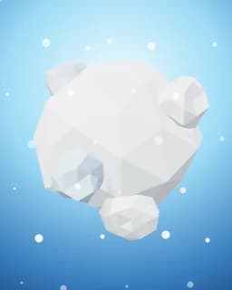 Snow Boulder